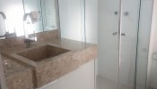 Apartamento mobiliado 4 sutes, quadra mar, Itapem