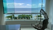 Apartamento frente mar, 4 sutes, Itapema SC 