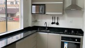 Apartamento 3 dormitrios mobiliado, Meia Praia!