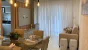 Apartamento 3 dormitrios mobiliado, Meia Praia!