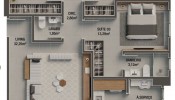 APARTAMENTO A VENDA EM MEIA PRAIA | 3 SUTES 