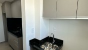 Apartamento 2 dormitrios semi mobiliado 