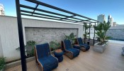 Apartamento 2 sutes Miolo de Meia Praia, Itapema 