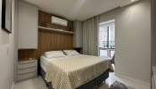 Apartamento 2 dormitrios, P na areia Itapema 