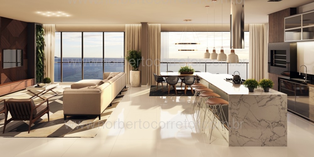 APARTAMENTO A VENDA FRENTE MAR EM MEIA PRAIA 