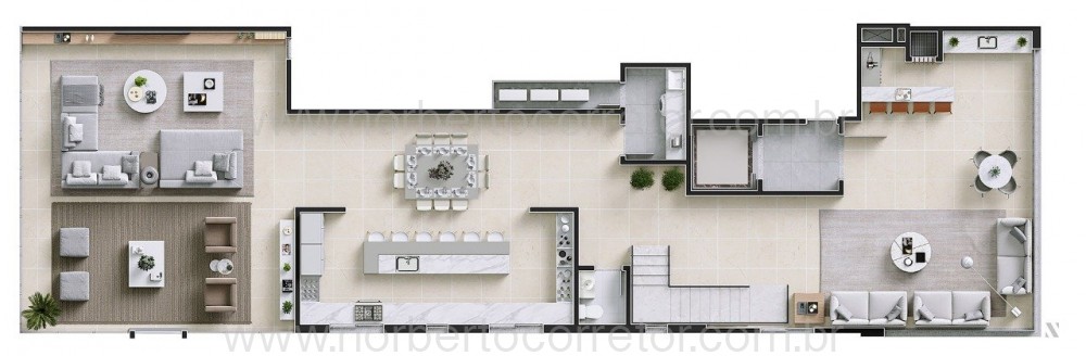 APARTAMENTO A VENDA NA QUADRA MAR DE MEIA PRAIA