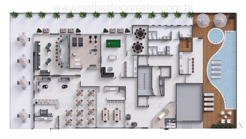 APARTAMENTO A VENDA NA QUADRA MAR DE MEIA PRAIA