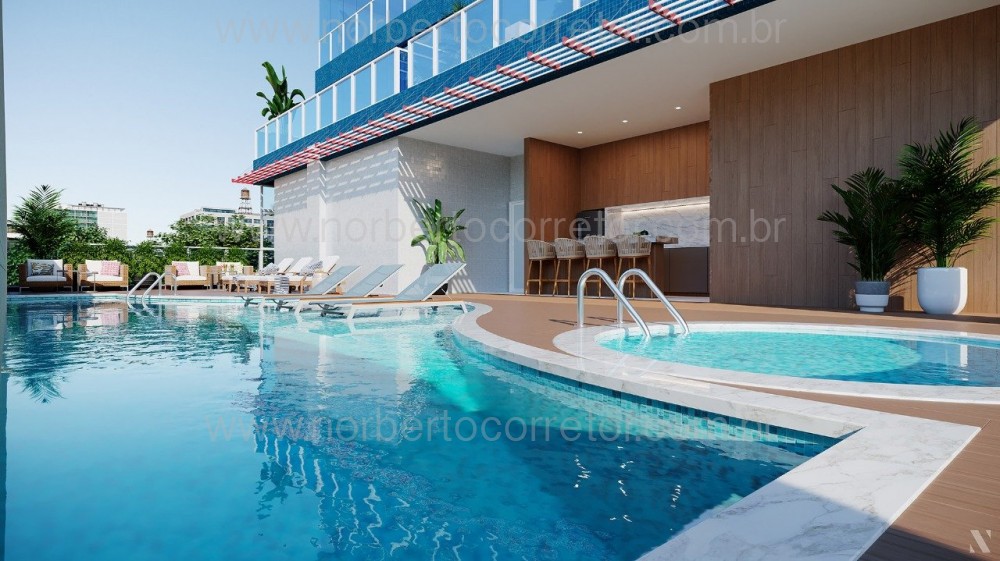 APARTAMENTO A VENDA NA QUADRA MAR DE MEIA PRAIA