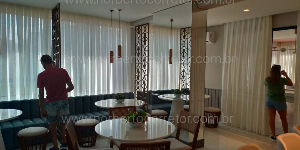 Apartamento quadra mar com 3 sutes!!!