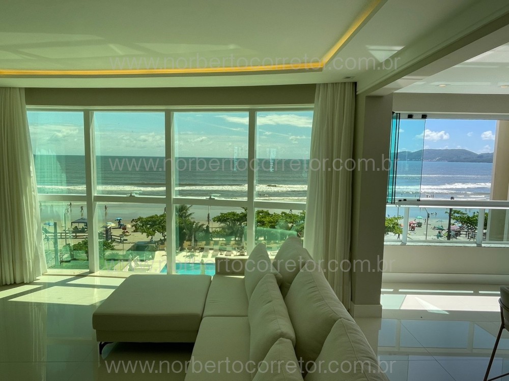 Apartamento frente mar, 4 sutes, Itapema SC 