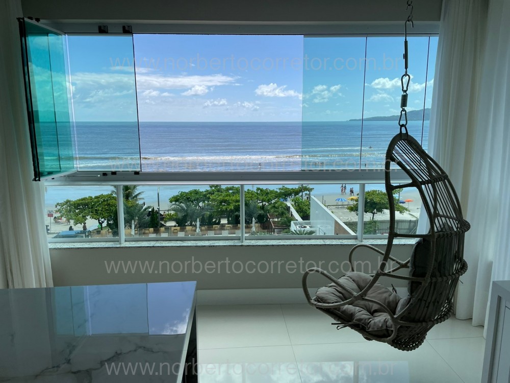 Apartamento frente mar, 4 sutes, Itapema SC 