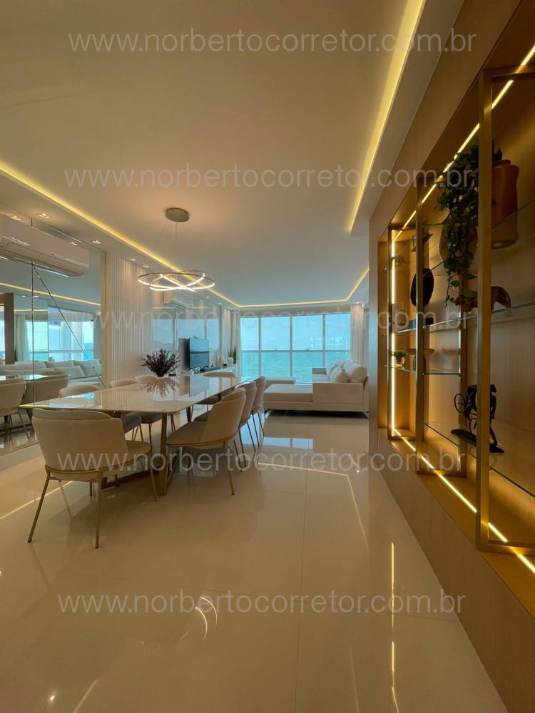 Apartamento frente mar, 4 sutes, Itapema SC 