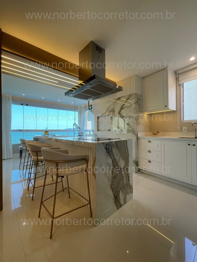 Apartamento frente mar, 4 sutes, Itapema SC 