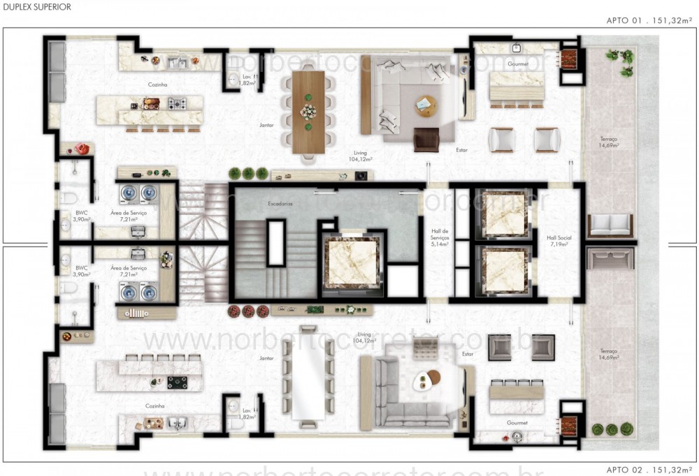 APARTAMENTO A VENDA FRENTE MAR  | 4 SUTES 