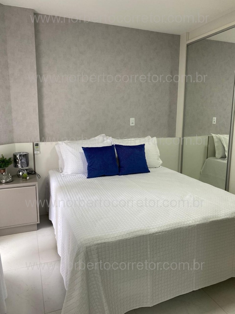 Apartamento 3 dormitrios mobiliado, Meia Praia!