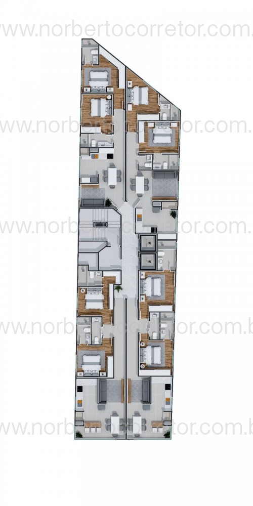 APARTAMENTO A VENDA EM BALNEARIO PEREQUE| 2 SUTES