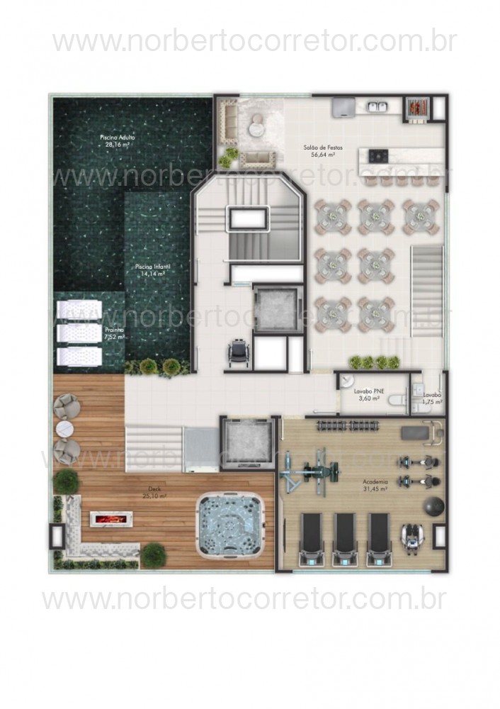 APARTAMENTO A VENDA EM BALNEARIO PEREQUE| 3 SUTES