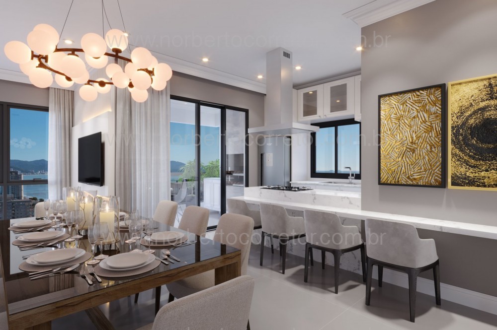 APARTAMENTO A VENDA EM BALNEARIO PEREQUE| 3 SUTES