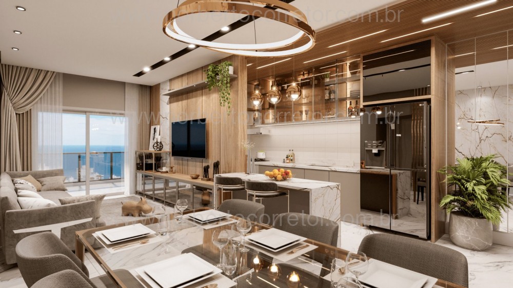 APARTAMENTO A VENDA EM BALNEARIO PEREQUE| 3 SUTES