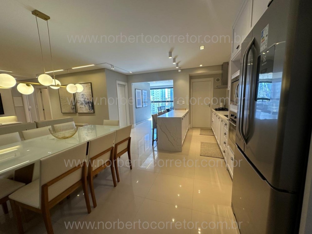 Apartamento 3 sutes, todo mobiliado,  Itapema