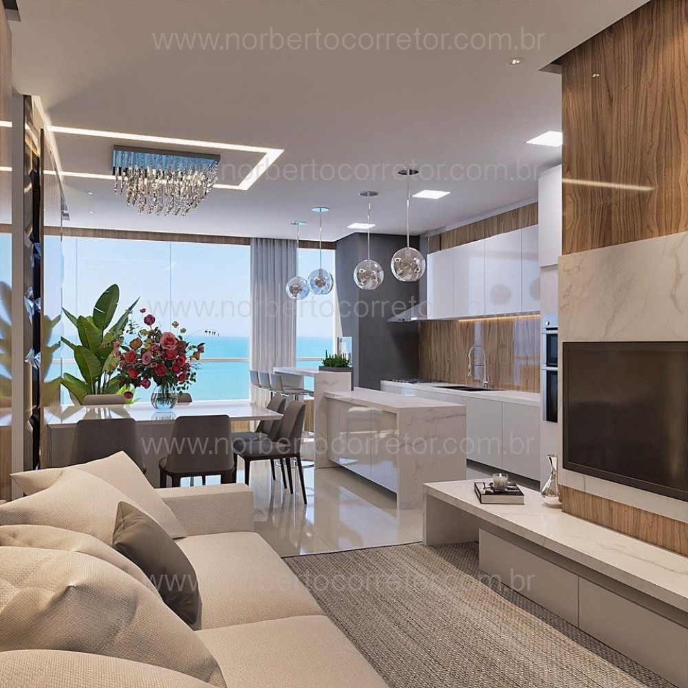 APARTAMENTO A VENDA EM BALNEARIO PEREQUE| 2 SUTES