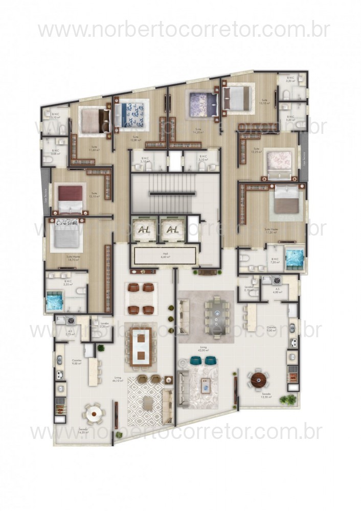 APARTAMENTO FRENTE MAR A VENDA EM ITAPEMA 