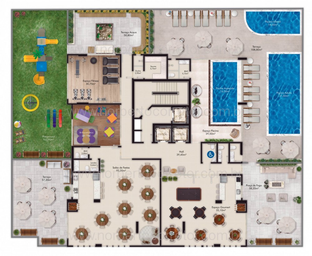 APARTAMENTO 04 SU�TES NA QUADRA MAR DE MEIA PRAIA