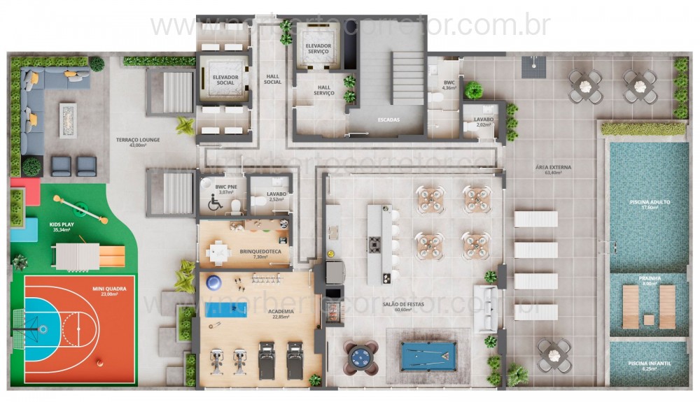 APARTAMENTO A VENDA EM MEIA PRAIA | 3 SUTES 