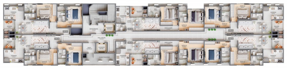 APARTAMENTO A VENDA EM ITAPEMA | 2 SUTES