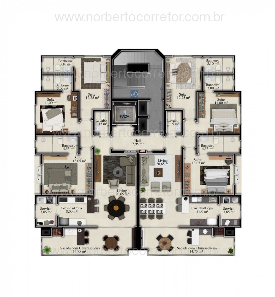 APARTAMENTO A VENDA EM ITAPEMA | 3 SUTES