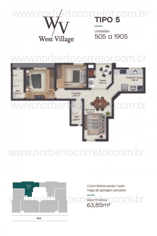 APARTAMENTO A VENDA EM ITAPEMA | 2 DORMITORIOS