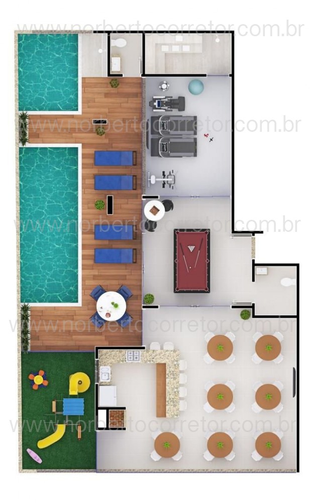 APARTAMENTO A VENDA NA QUADRA MAR DE MEIA PRAIA