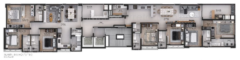 APARTAMENTO A VENDA CENTRO ITAPEMA | 4 SUTES