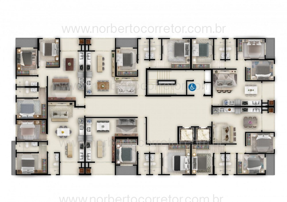 APARTAMENTO DE 02 DORMITRIOS A VENDA EM ITAPEMA 