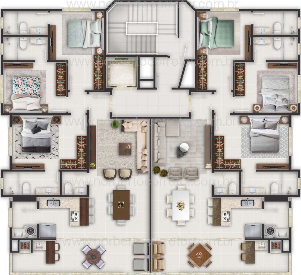 APARTAMENTO A VENDA EM MEIA PRAIA | 3 SUTES 