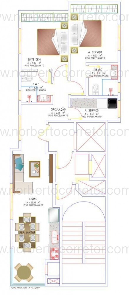 APARTAMENTO A VENDA EM ITAPEMA | 2 SUTES 