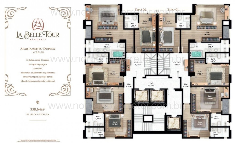 APARTAMENTO A VENDA BALNERIO CAMBORI | 4 SUTES 