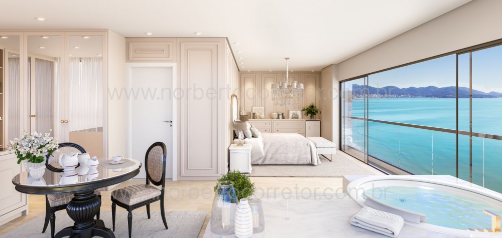 APARTAMENTO QUADRA MAR DE MEIA PRAIA I | 4 SUTES 