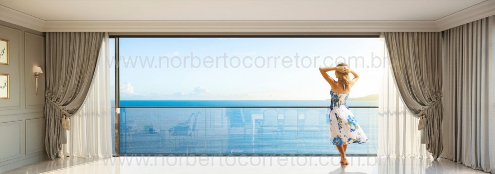 APARTAMENTO QUADRA MAR DE MEIA PRAIA I | 4 SUTES 