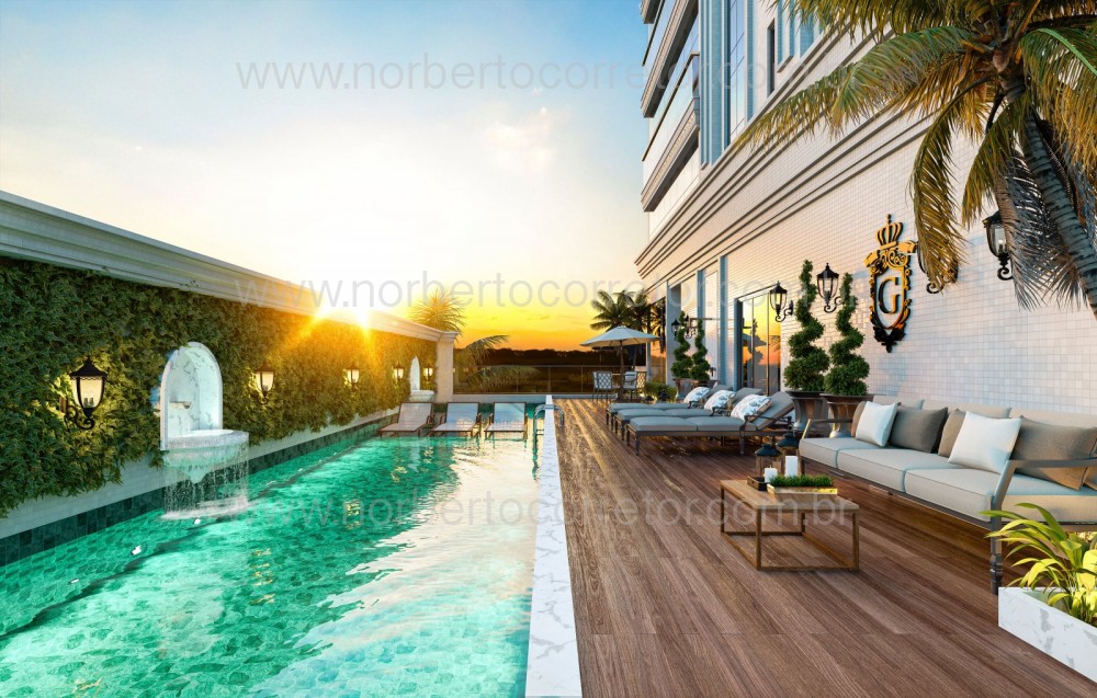 APARTAMENTO QUADRA MAR DE MEIA PRAIA I | 4 SUTES 