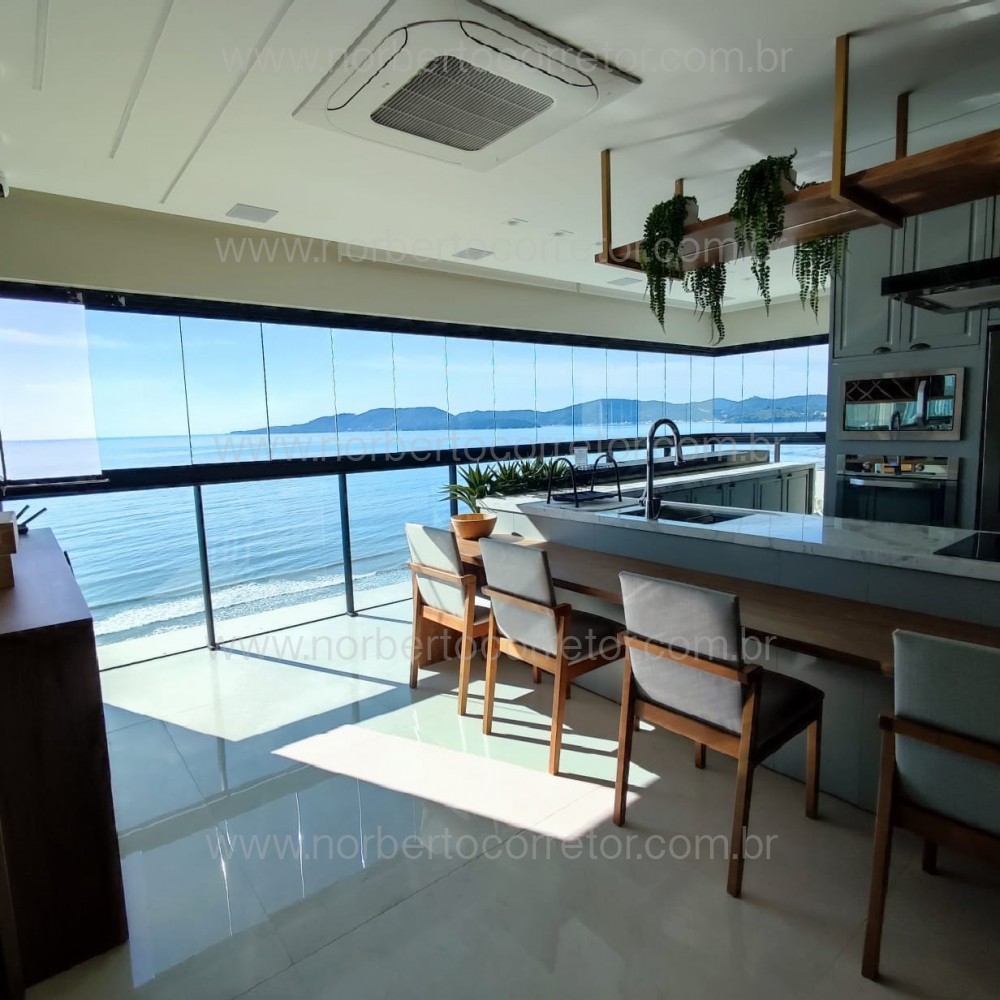 Apartamento frente mar, 4 sutes, Itapema SC 