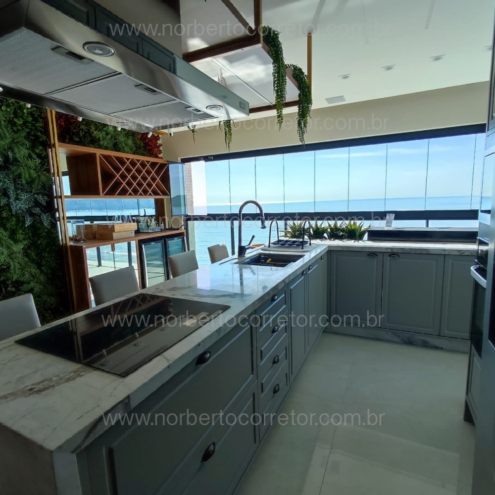 Apartamento frente mar, 4 sutes, Itapema SC 