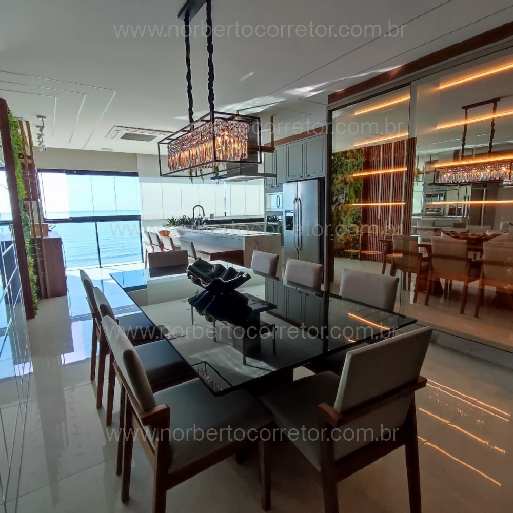 Apartamento frente mar, 4 sutes, Itapema SC 