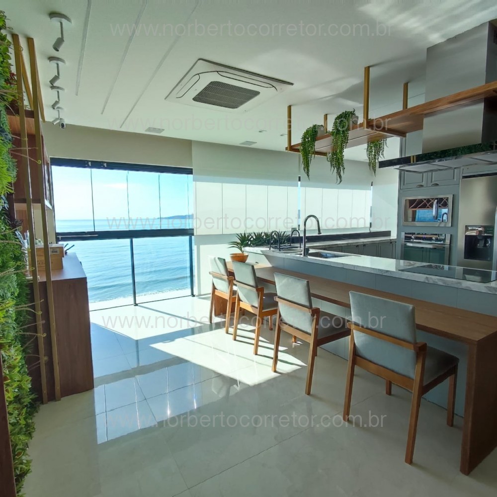 Apartamento frente mar, 4 sutes, Itapema SC 