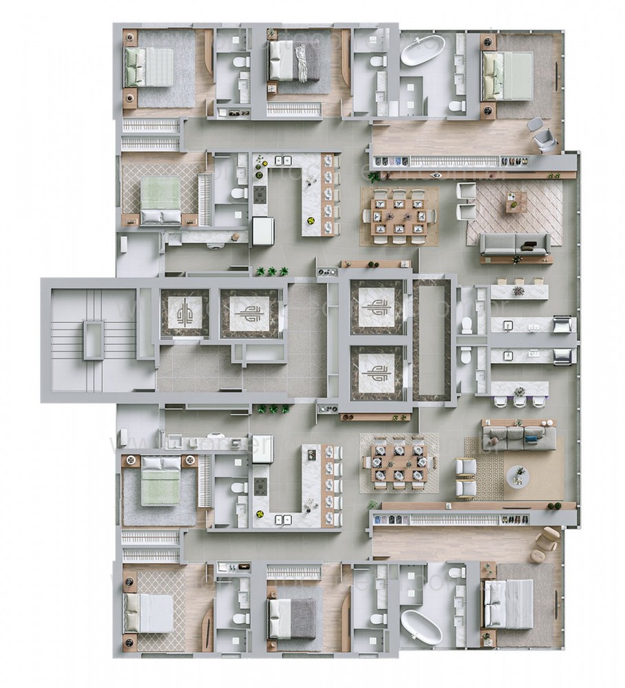 APARTAMENTO A VENDA NO BOREAL TOWER 