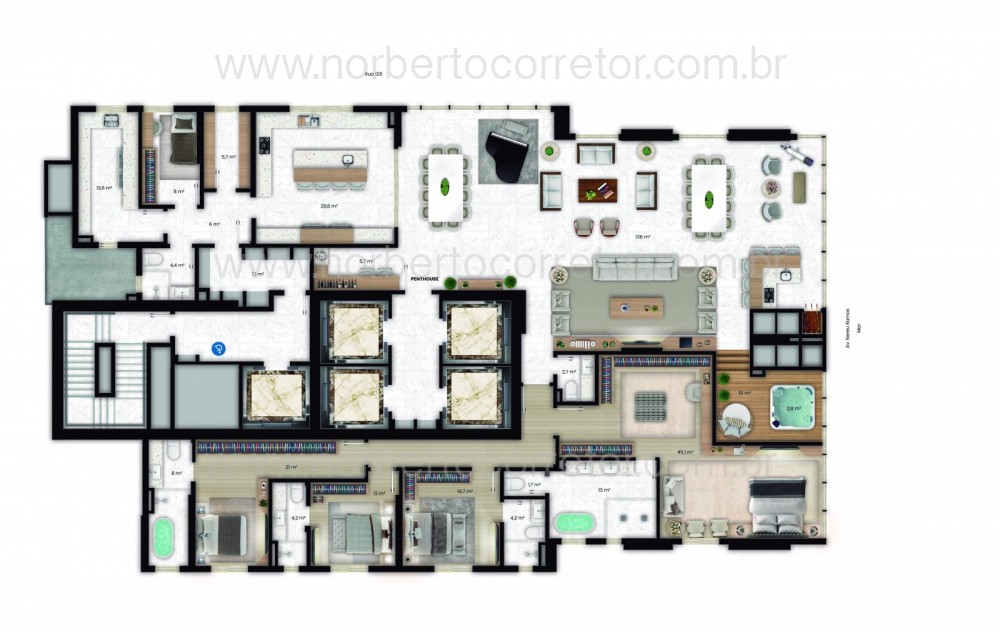 APARTAMENTO PENTHOUSE A VENDA EM ITAPEMA