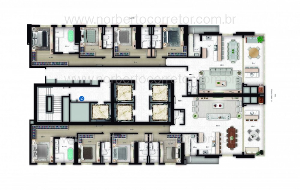APARTAMENTO PENTHOUSE A VENDA EM ITAPEMA