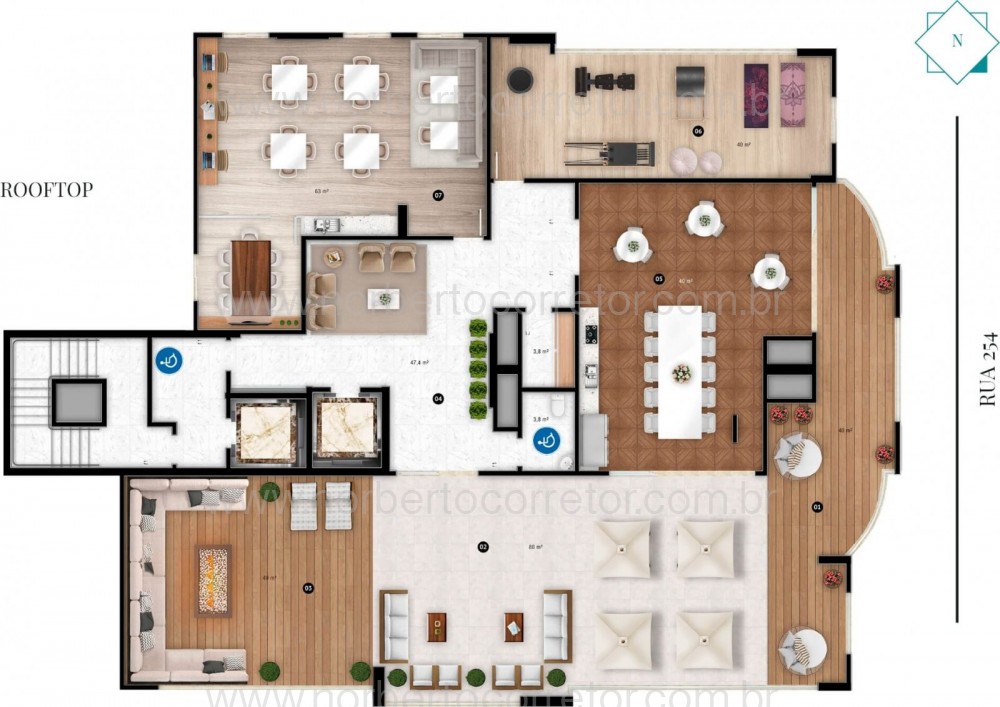 APARTAMENTO MAISON LAFAYETTE A VENDA MEIA PRAIA