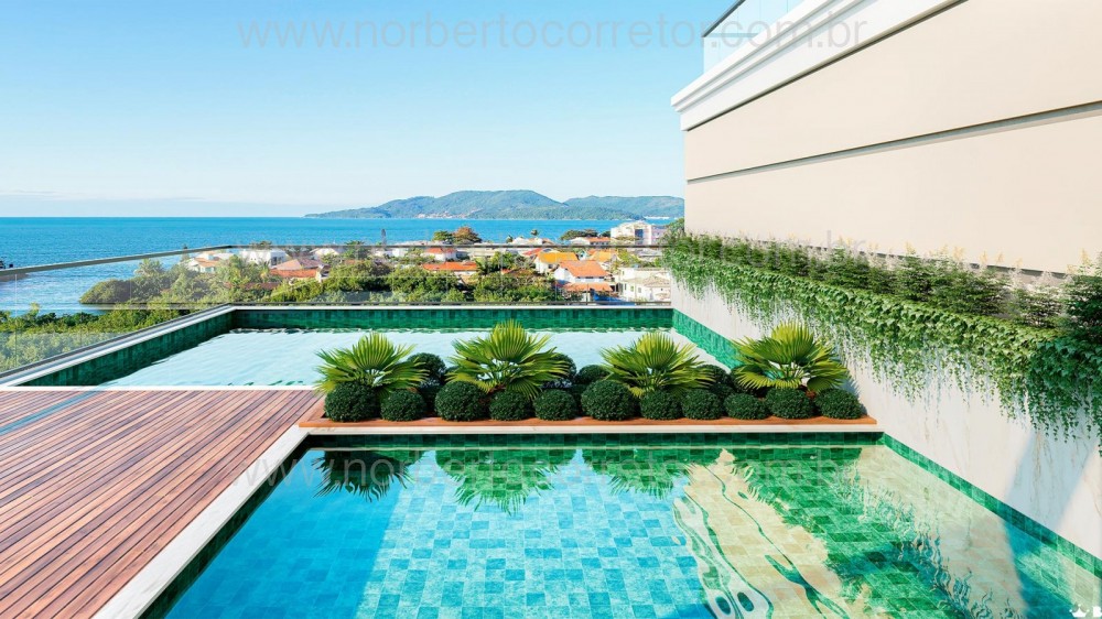 Apartamento 2 sutes, vista mar, Balnerio Pereque