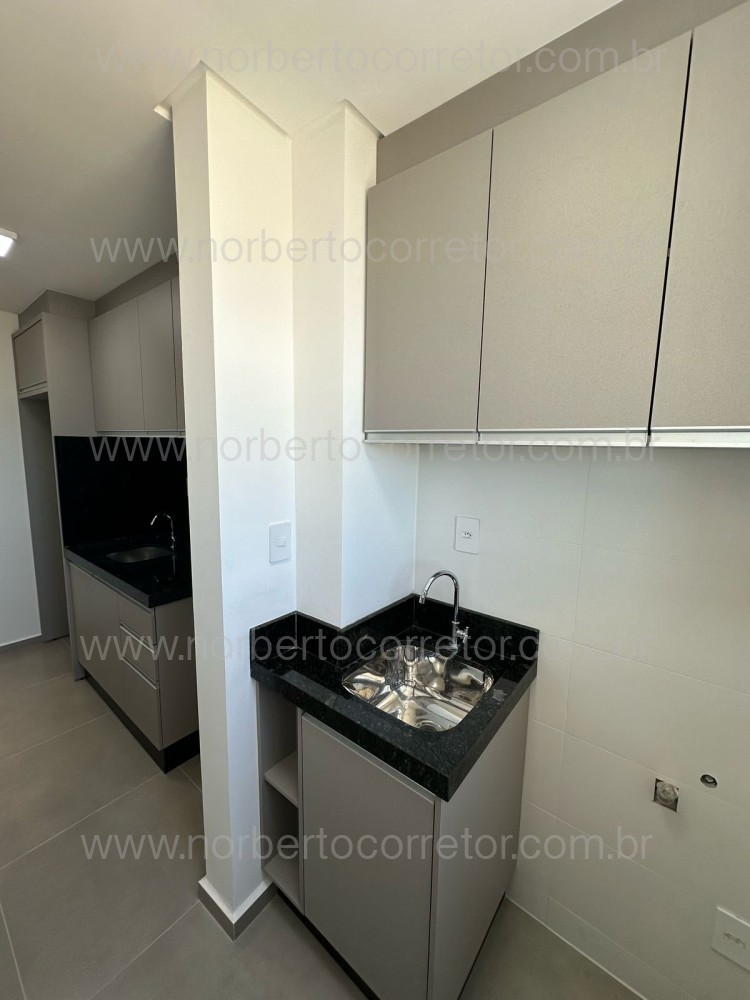 Apartamento 2 dormitrios semi mobiliado 